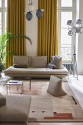 Tapis Silva tufté main en laine naturel 250x350 - Toulemonde Bochart
