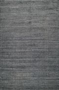 Tapis Stone tissé main en laine/fibre de bambou gris 170x240 - Toulemonde Bochart