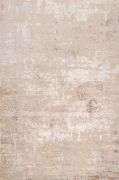 Tapis Wall noué main en laine/fibre bambou gris 200x300 - Toulemonde Bochart