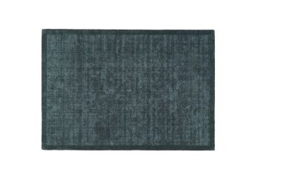 Tapis Zen tissé main en polyester abysse 140x200 - Toulemonde Bochart