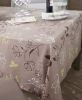 Article associé : Nappe Camélia taupe coton enduit