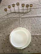 Nappe Confettis taupe coton enduit non ourlée 160x160 - Fleur de Soleil