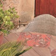 Set de table Jungle coton enduit ourlé 45x35 - Fleur de Soleil