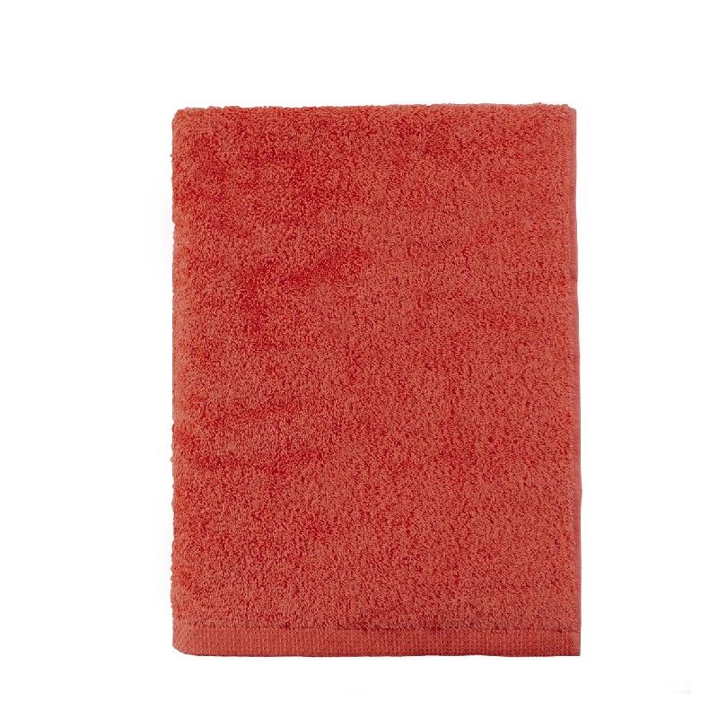 Drap de douche Essix uni corail 65x125 - Essix Home Collection