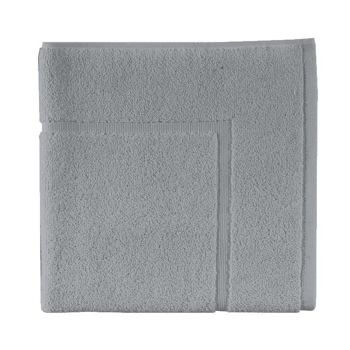 Tapis de bain Essix uni argent 60x60 - Essix Home Collection