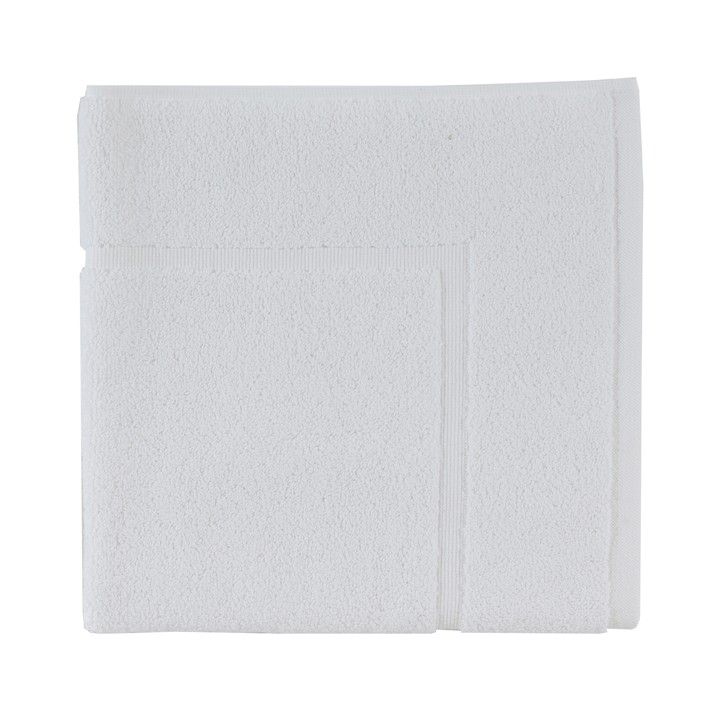 Tapis de bain Essix uni blanc 60x100 - Essix Home Collection