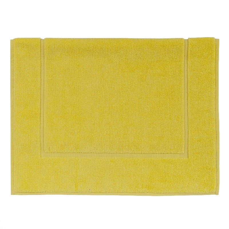 Tapis de bain Essix uni citron 60x100 - Essix Home Collection