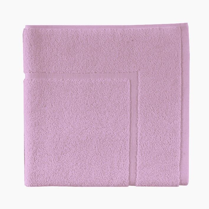 Tapis de bain Essix uni eau de rose 60x60 - Essix Home Collection