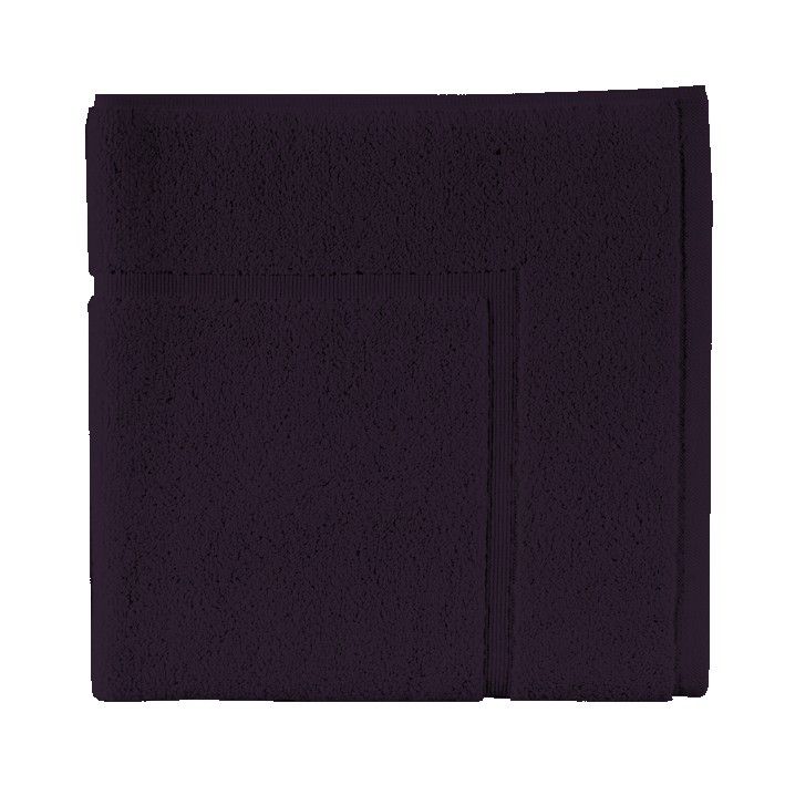 Tapis de bain Essix uni prune 60x60 - Essix Home Collection