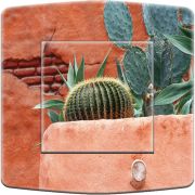 Interrupteur déco Cactus simple - DKO Interrupteur