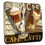 Interrupteur déco Café latte simple - DKO Interrupteur