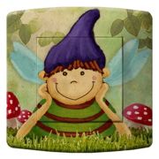 Interrupteur déco Enfant / Lutin poussoir - DKO Interrupteur