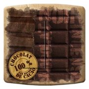Interrupteur déco Gourmandise / Chocolat noir double - DKO Interrupteur