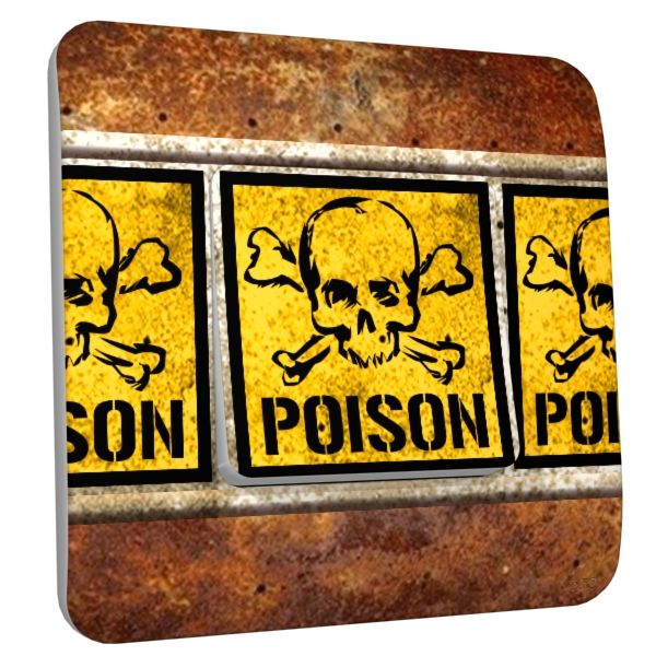 Interrupteur déco Poison poussoir - DKO Interrupteur