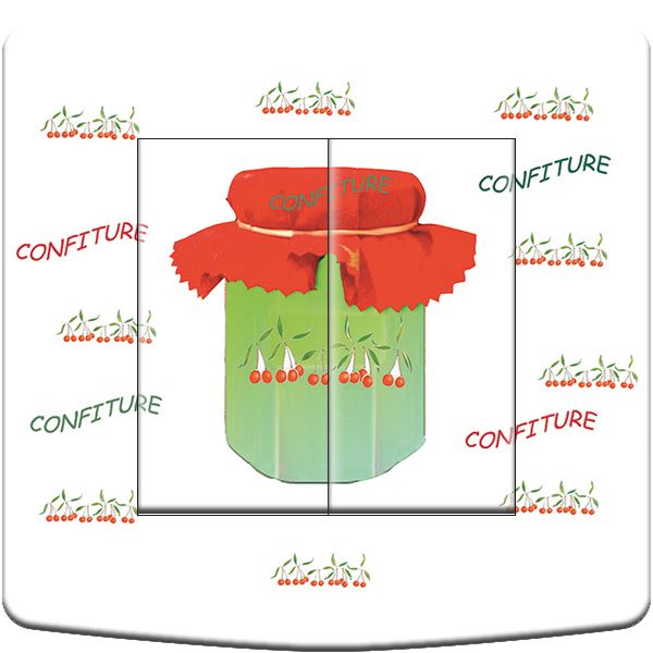 Interrupteur déco Pommes double - DKO Interrupteur