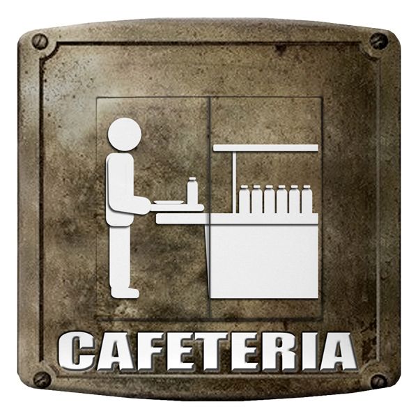 Interrupteur déco Signalétique / Cafétéria double poussoir - DKO Interrupteur