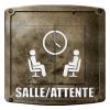 Article associé : Interrupteur déco Signalétique / Salle d'attente