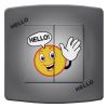 Article associé : Interrupteur déco Smiley / Hello