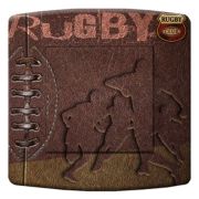 Interrupteur déco Sports / Rugby simple - DKO Interrupteur