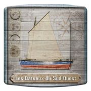 Interrupteur déco Sud Ouest / Bateau Sud Ouest simple - DKO Interrupteur