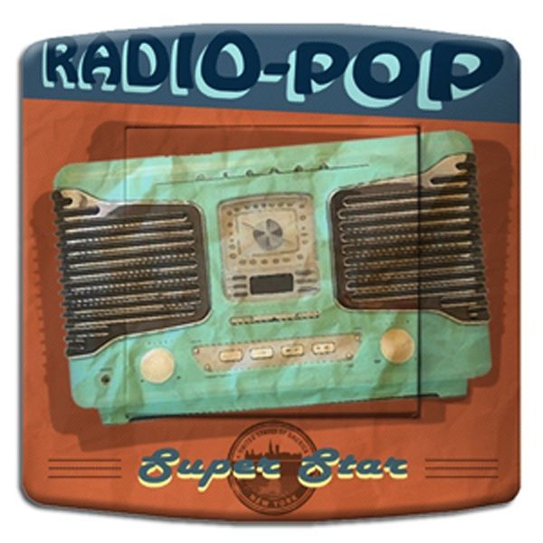 Interrupteur déco Vintage / Radio Pop simple - DKO Interrupteur