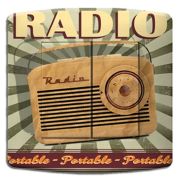 Interrupteur déco Vintage / Radio Portable double - DKO Interrupteur