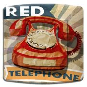 Interrupteur déco Vintage / Red Phone poussoir - DKO Interrupteur