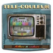 Interrupteur déco Vintage / Télé couleur simple - DKO Interrupteur