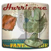 Interrupteur déco Vintage / Ventilateur double poussoir - DKO Interrupteur