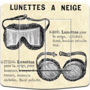 Interrupteur déco lunettes à neige double poussoir - DKO Interrupteur