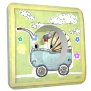 Prise déco Baby Landau 2 pôles + terre - DKO Interrupteur