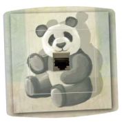 Prise déco Bébé Panda RJ45 - DKO Interrupteur