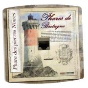 Prise déco Bretagne Phare Pierres Noires RJ45 - DKO Interrupteur