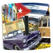 Prise déco Cuba Libre téléphone - DKO Interrupteur