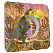 Prise déco Exotique / Toucan 2 pôles + terre - DKO Interrupteur
