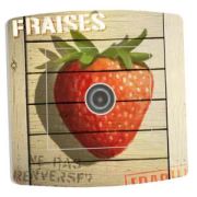 Prise déco Fraise TV - DKO Interrupteur