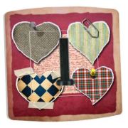 Prise déco Romance / 4 Coeurs téléphone - DKO Interrupteur