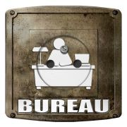 Prise déco Signalétique / Bureau 2 pôles + terre - DKO Interrupteur