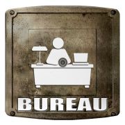 Prise déco Signalétique / Bureau TV - DKO Interrupteur