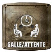 Prise déco Signalétique / Salle d'attente 2 pôles + terre - DKO Interrupteur