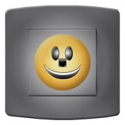 Prise déco Smiley / Rire RJ45 - DKO Interrupteur