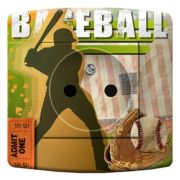 Prise déco Sports / Base Ball 2 pôles + terre - DKO Interrupteur