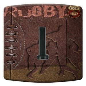 Prise déco Sports / Rugby téléphone - DKO Interrupteur