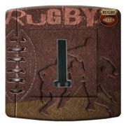 Prise déco Sports / Rugby téléphone - DKO Interrupteur
