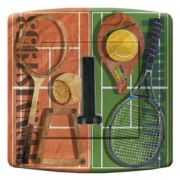 Prise déco Sports / Tennis téléphone - DKO Interrupteur