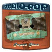 Prise déco Vintage / Radio Pop 2 pôles + terre - DKO Interrupteur