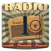 Prise déco Vintage / Radio Portable téléphone - DKO Interrupteur