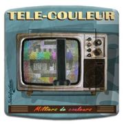 Prise déco Vintage / Télé couleur téléphone - DKO Interrupteur