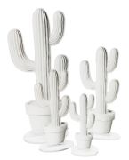 Arbre Cactus en acrylique blanc 102 cm - Acrila Concept
