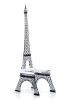 Chaise Tour Eiffel en acrylique noir, design Christophe Bernard